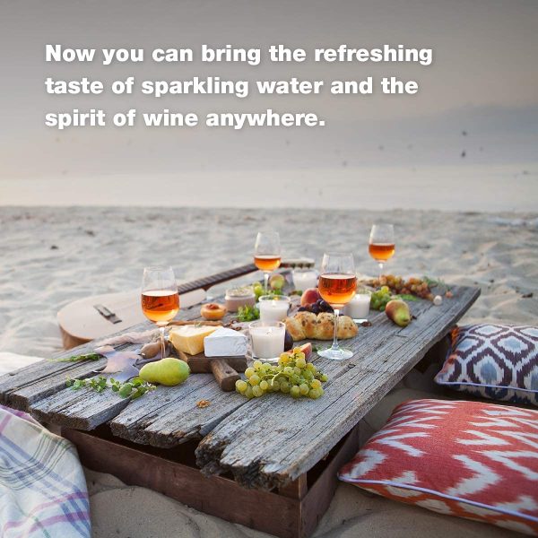 H2o (Complex Flavor) R12– California Rose Wine Infused Refreshment, 0.0% Non-Alcoholic, Jam-packed with flavor plus Hydrating Minerals, (Sparkling Rose) - Image 2