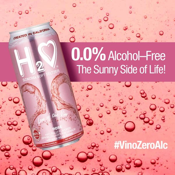 H2o (Complex Flavor) R12– California Rose Wine Infused Refreshment, 0.0% Non-Alcoholic, Jam-packed with flavor plus Hydrating Minerals, (Sparkling Rose) - Image 5